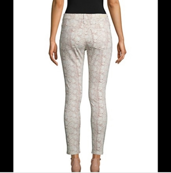 AG Adriano Goldchmied The Farrah Skinny Ankle Snakeskin Print SZ 26 R - Picture 11 of 11